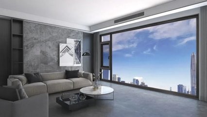 昂尊門窗產品 斷橋鋁隔音窗效果圖_1